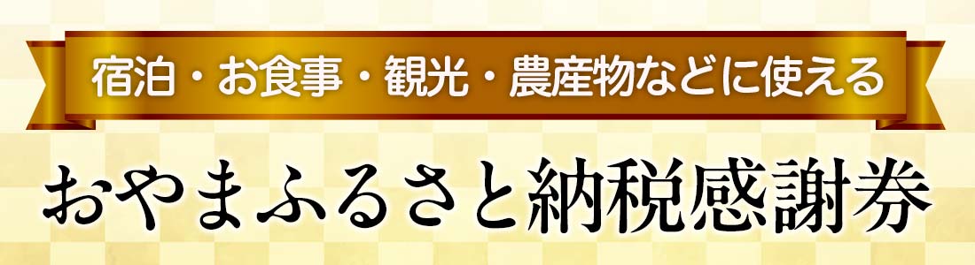 おやまふるさと納税感謝券